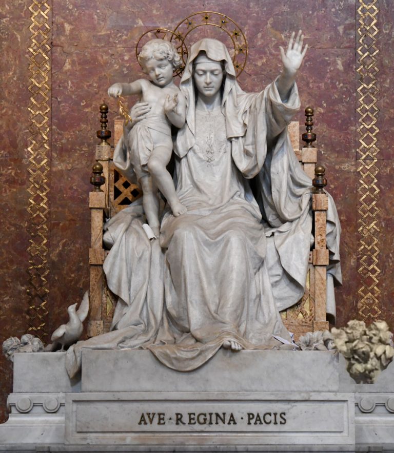 rosario per la pace, regina pacis, santa maria maggiore 